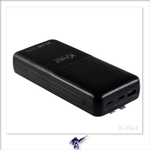 پاوربانک 22.5 وات کی نت مدل K-P22 ظرفیت 20000 میلی آمپر ساعت — تصویر ۸