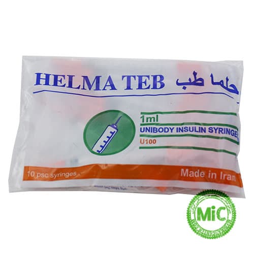 سرنگ انسولین یک میل حلما — تصویر ۲
