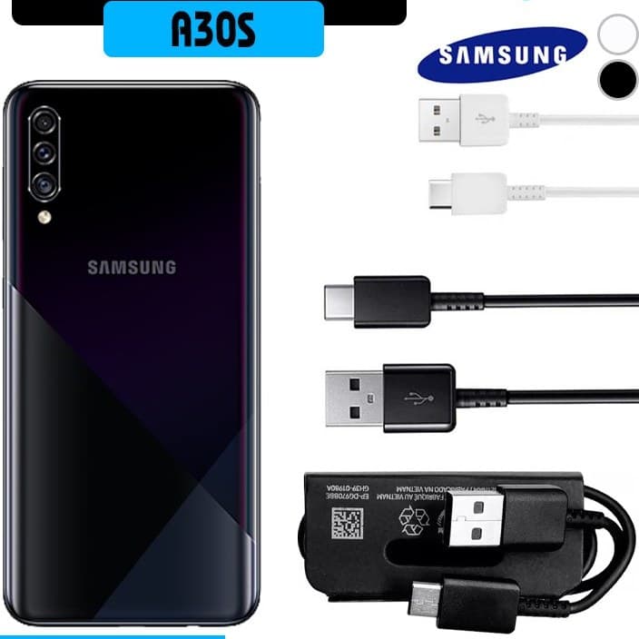 سیم شارژ سامسونگ Samsung A30s ا Samsung Fast Charging With Data Tranfer Capability Orginal Cable — تصویر ۲