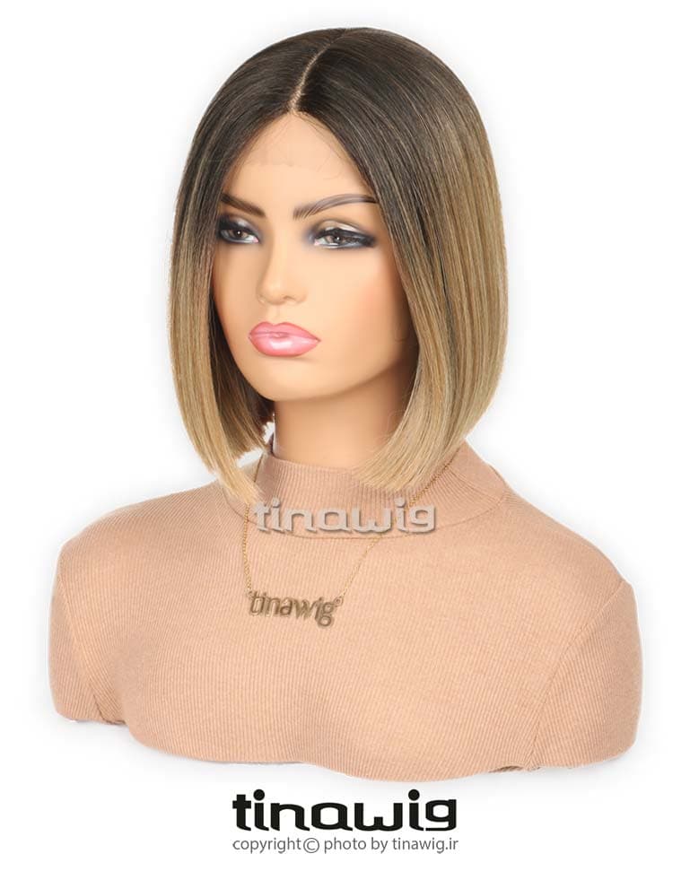 کلاه گیس مصری کدtisa-6tt23 با موی مصنوعی — تصویر ۵