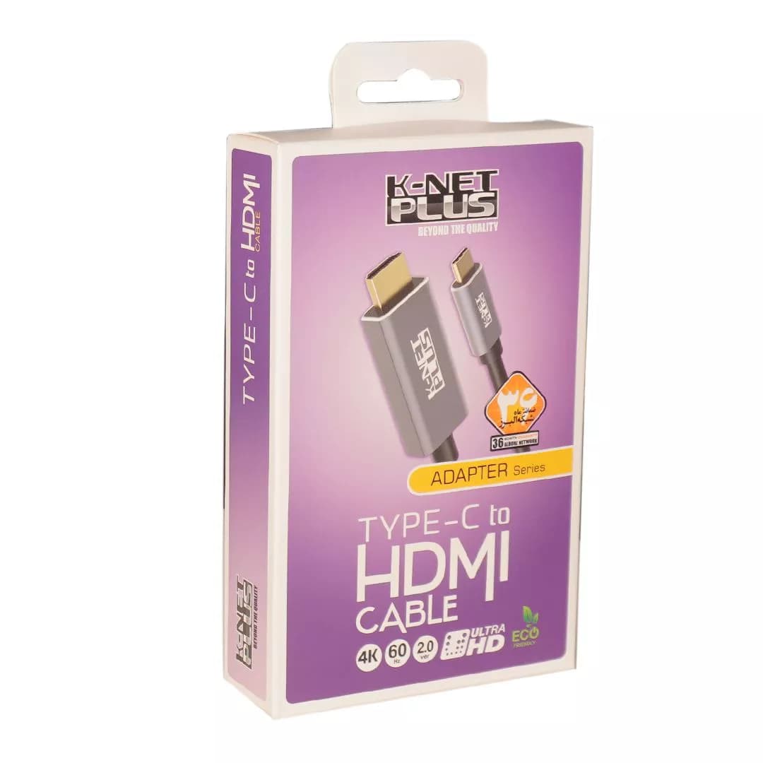 کابل Type C به HDMI کی نت پلاس KP-DO30 — تصویر ۱۲