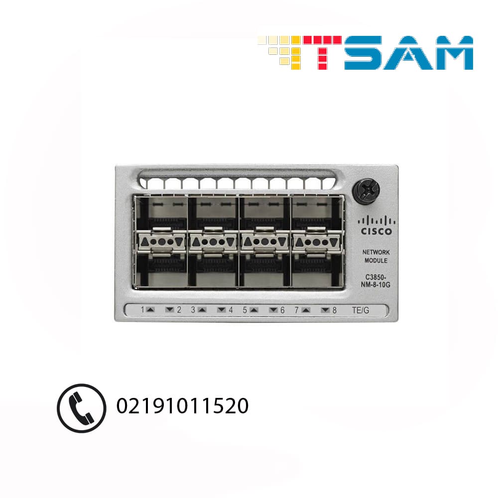 کارت ماژول سیسکو مدل C3850-NM-8-10G — تصویر ۵