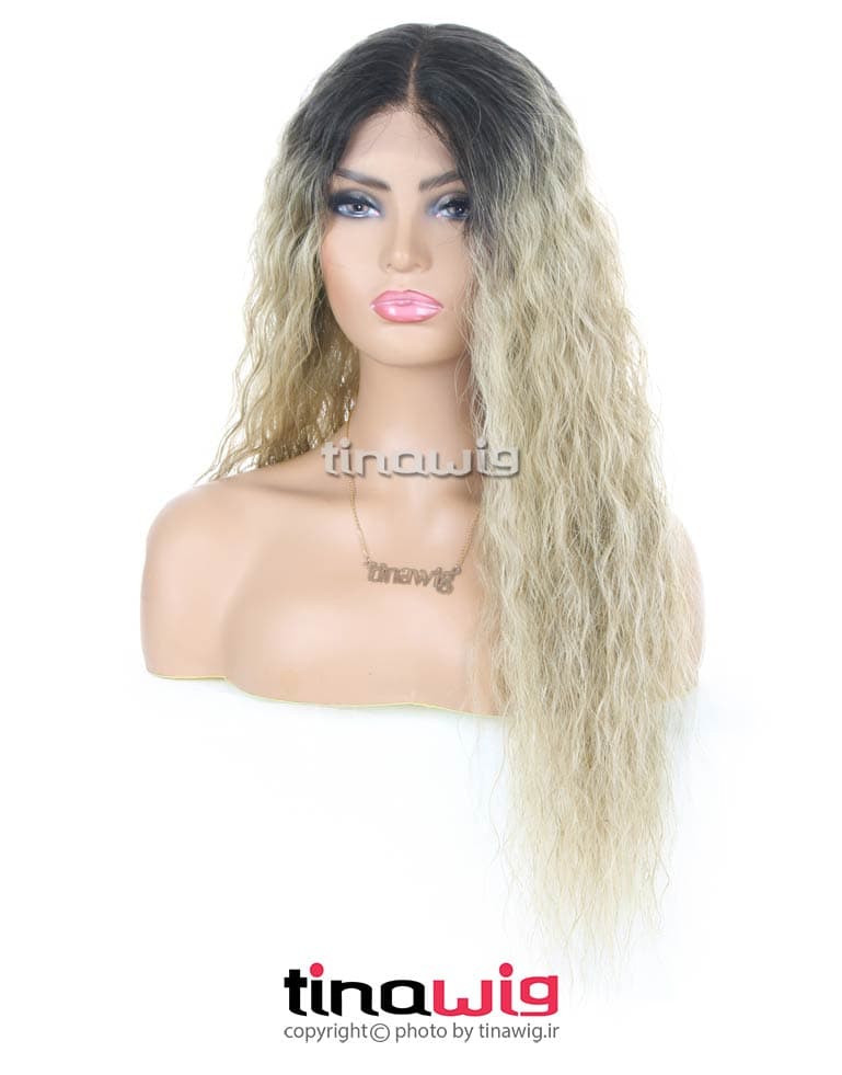 کلاه گیس زنانه کدstormy75-4-16A-613F با موی مصنوعی — تصویر ۶