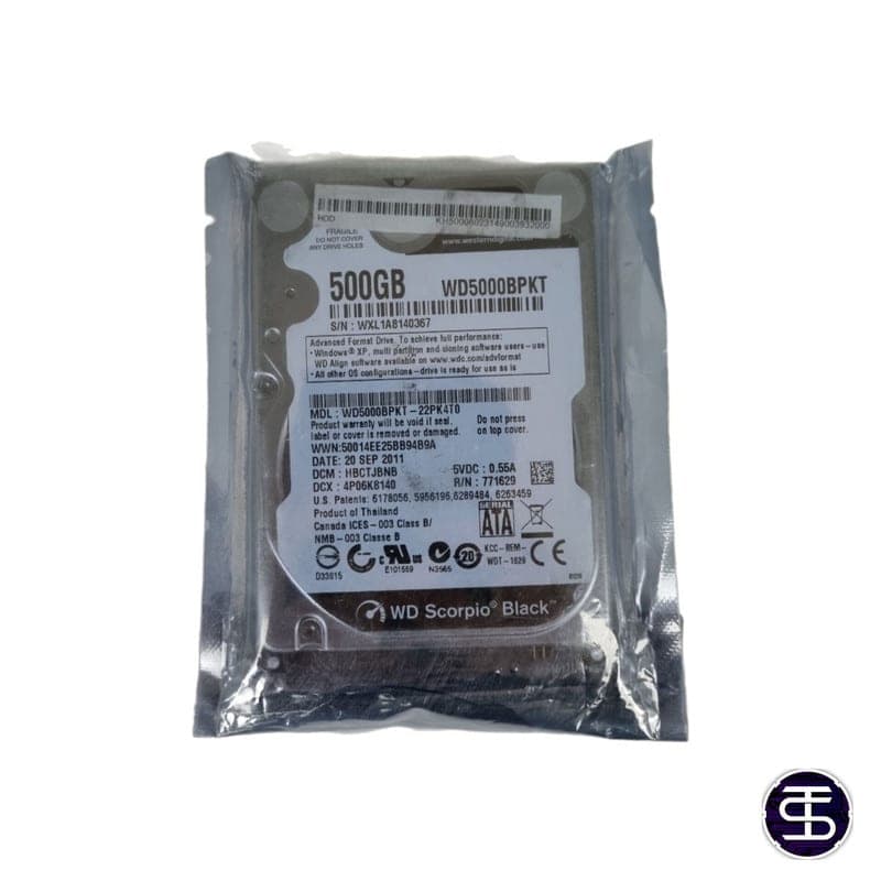 هارد دیسک وسترن دیجیتال مدل WD500LPLX ظرفیت 500 گیگابایت — تصویر ۶