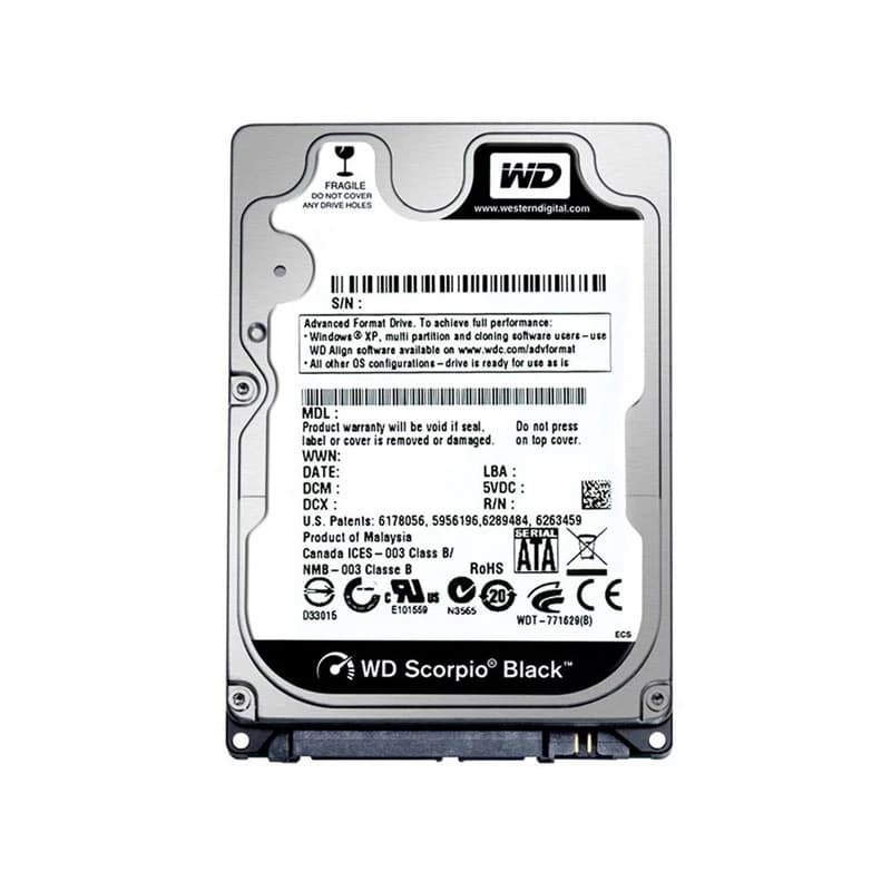 هارد دیسک وسترن دیجیتال مدل WD500LPLX ظرفیت 500 گیگابایت — تصویر ۳