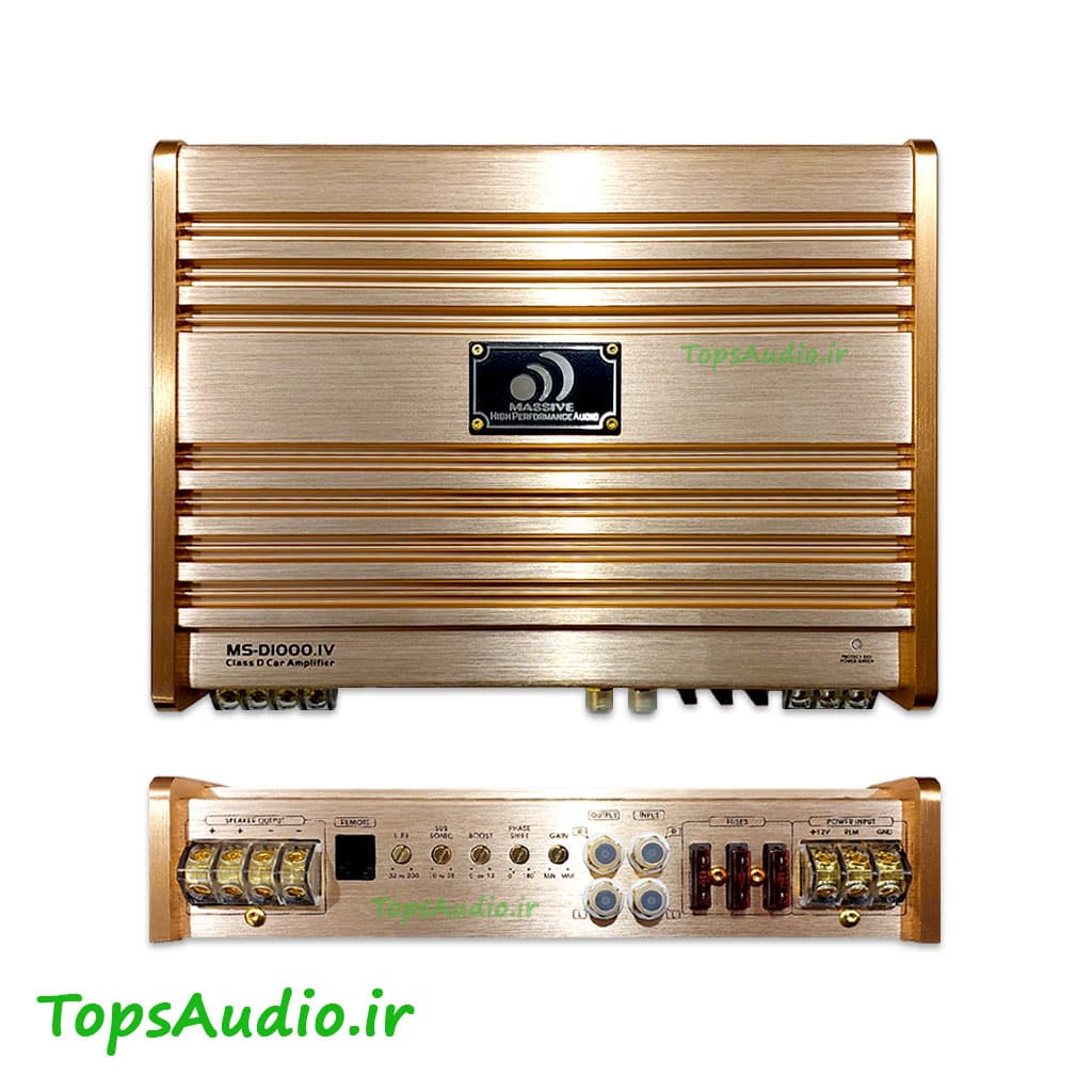 آمپلی فایر مونو مسیو مدل Massive MS-D1000.1V — تصویر ۴