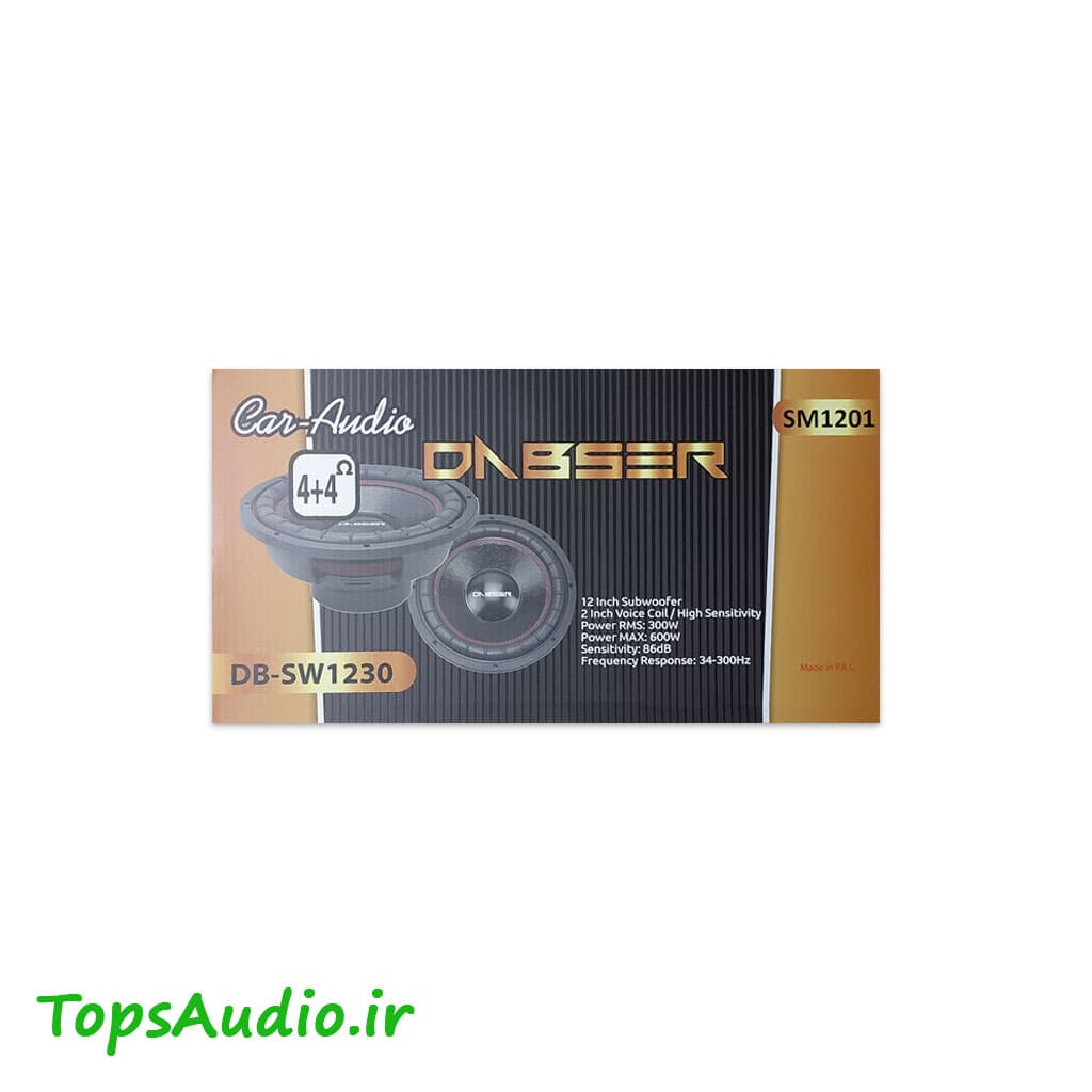 ساب ووفر 12 اینچ دابسر مدل Dabser SM1201 — تصویر ۷