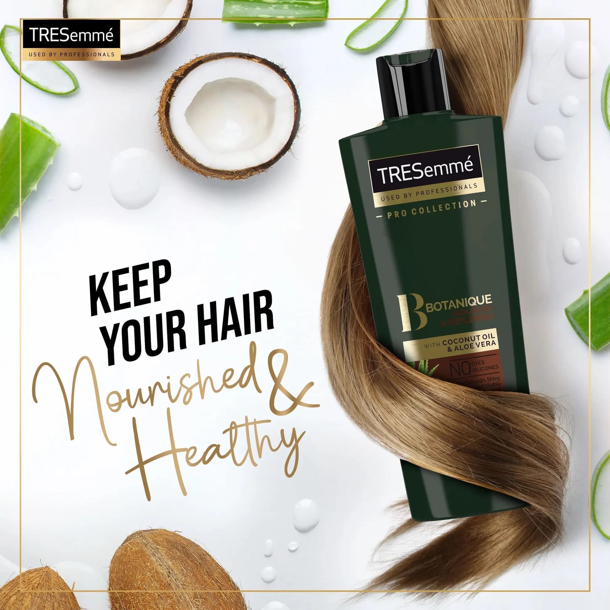 شامپو مدل Botanique Nourish And Replenish سبز ترزمه — تصویر ۵