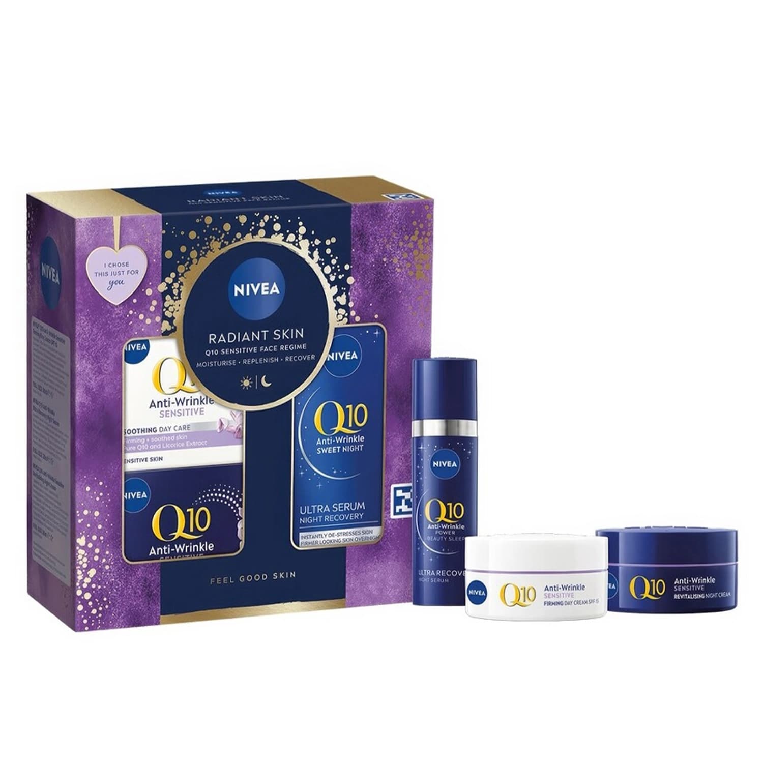 ست کرم شب نیوا Nivea مدل Radiant Skin — تصویر ۲