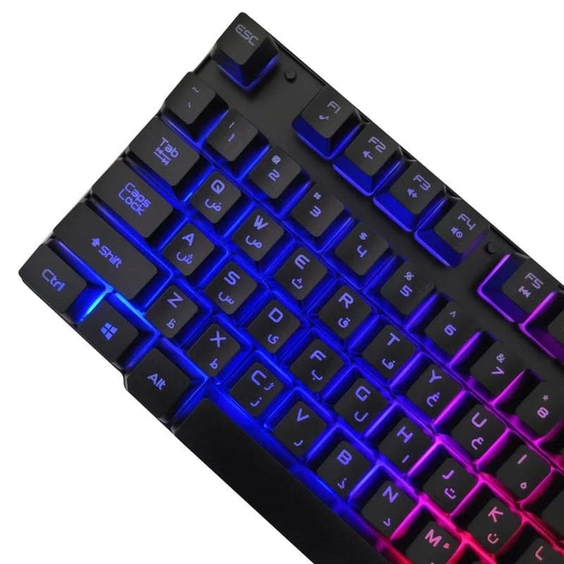 کیبورد و ماوس گیمینگ یوسیتک مدل CO 3080G — تصویر ۶