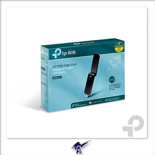 کارت شبکه USB دوباند تی پی لینک مدل TP-LINK Archer T4U AC1300 — تصویر ۴