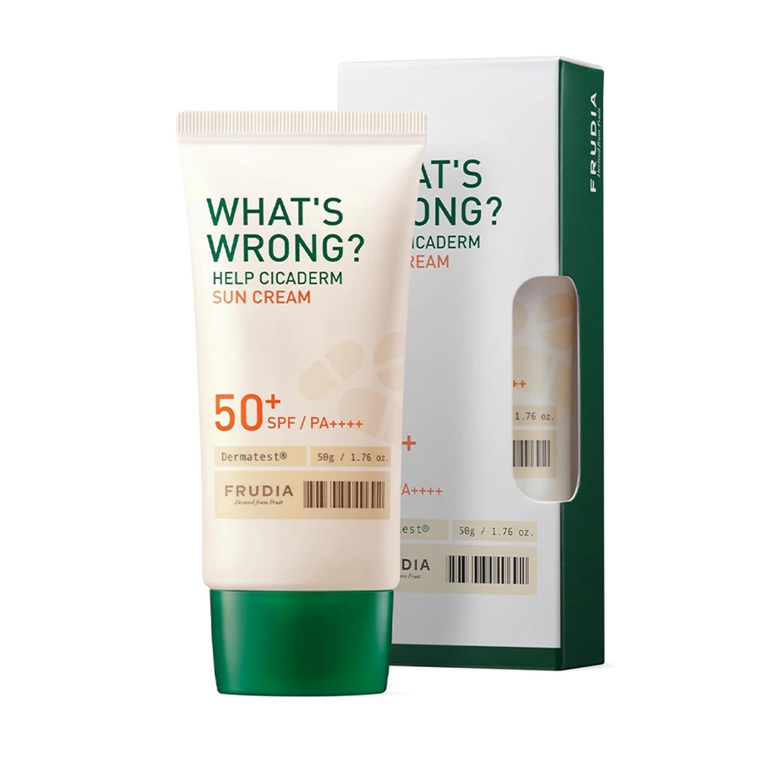 کرم ضد آفتاب کره ای فرودیا SPF50 مرطوب کننده — تصویر ۲