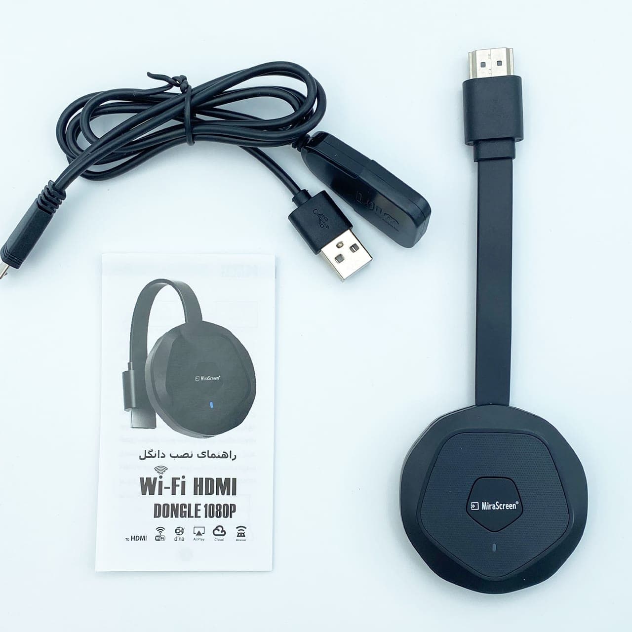 دانگل انتقال تصویر HDMI کی نت مدل K-DHWF1080 — تصویر ۴