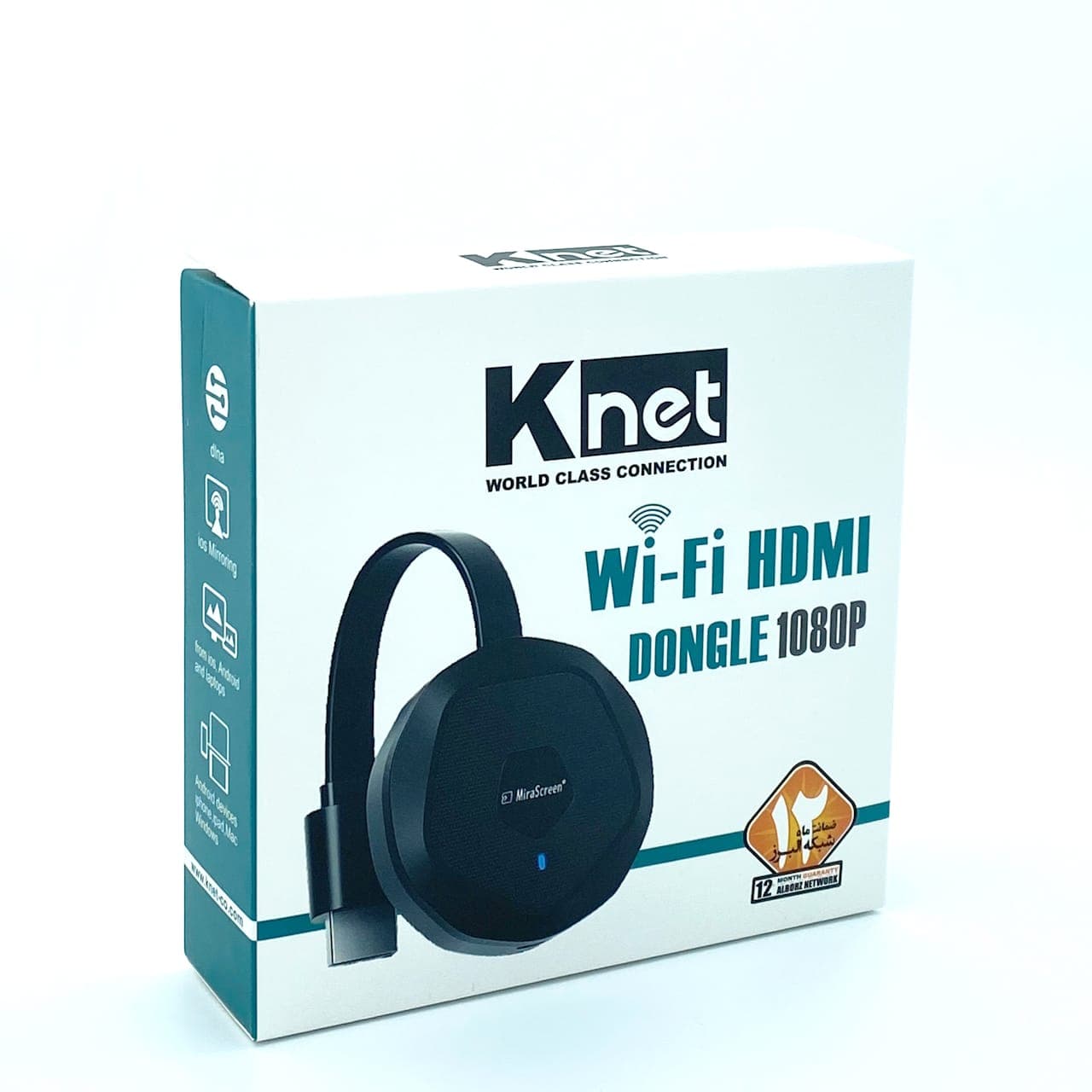 دانگل انتقال تصویر HDMI کی نت مدل K-DHWF1080 — تصویر ۸