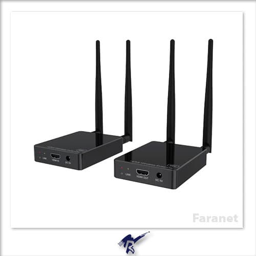 انتقال بی سيم H.265 HDMI تا 100 متر + ریموت فرانت – FN-V260 — تصویر ۲
