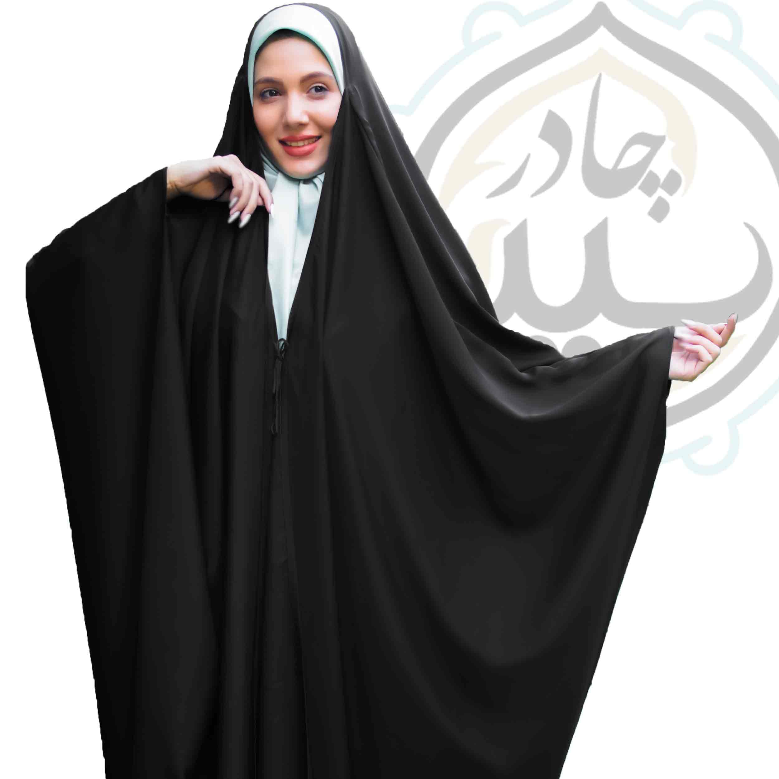 چادر جده عربی اصیل | اصالت، زیبایی و راحتی در یک قاب — تصویر ۲