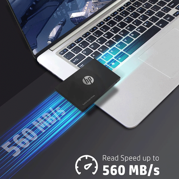 اس اس دی اینترنال hp اچ پی مدل s750 ظرفیت 256 گیگابایت — تصویر ۲