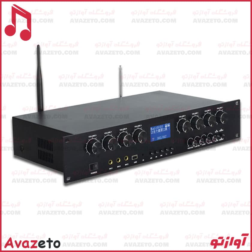 آمپلی فایر استریو شوک SHOCK PA-8280 — تصویر ۲