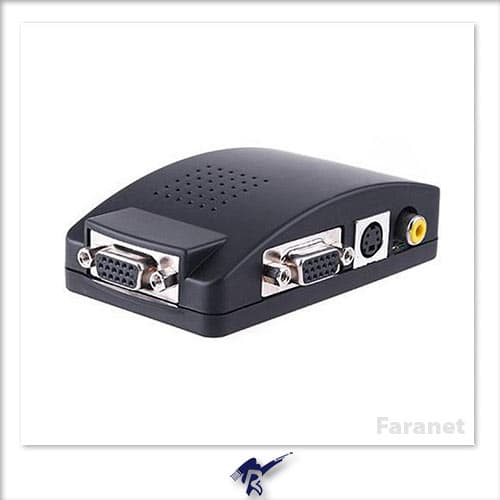 مبدل S-Video و AV به VGA فرانت FN-V101 — تصویر ۲