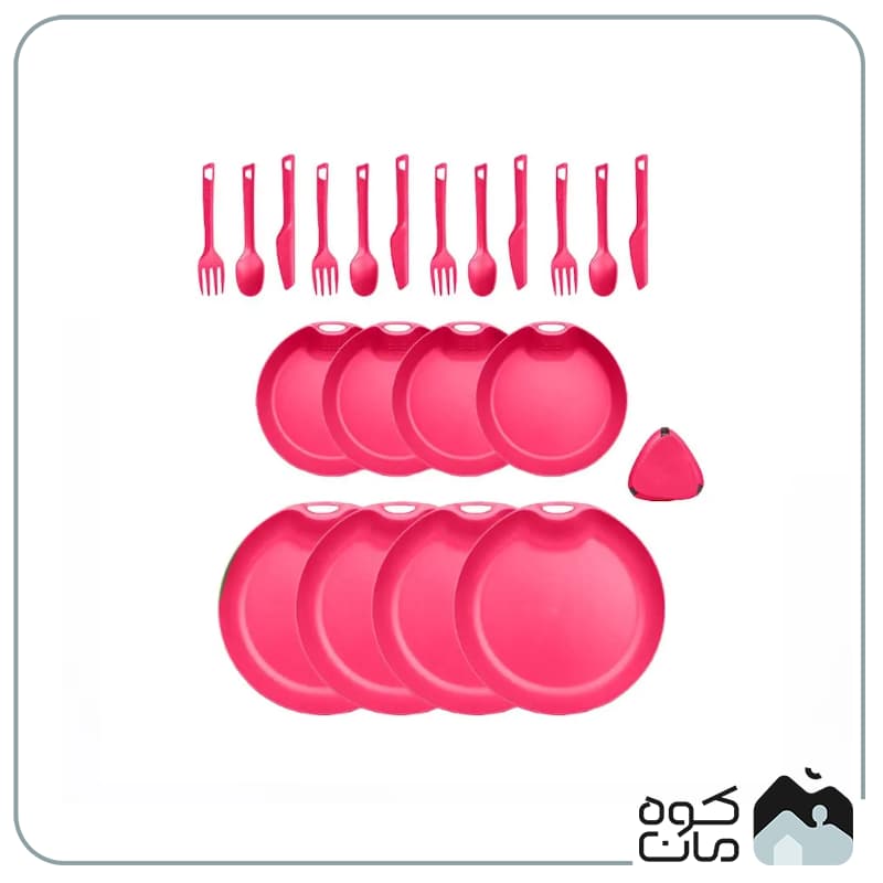 ست ظروف 4 نفره لایف کمپ مدل 21 تکه کد 45833 — تصویر ۱۰