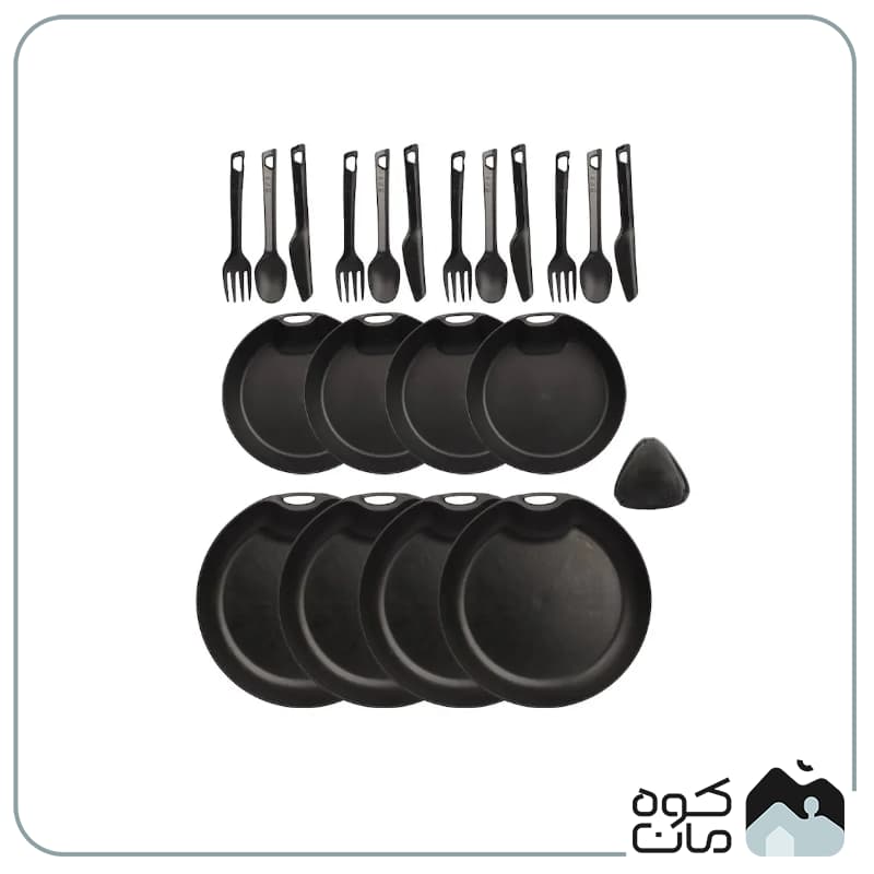 ست ظروف 4 نفره لایف کمپ مدل 21 تکه کد 45833 — تصویر ۶