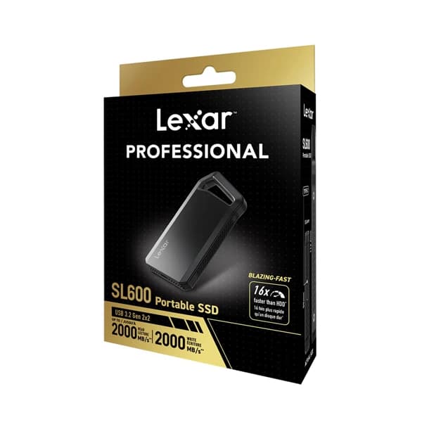 اس اس دی اکسترنال لکسار مدل SL600 ظرفیت 1 ترابایت — تصویر ۵