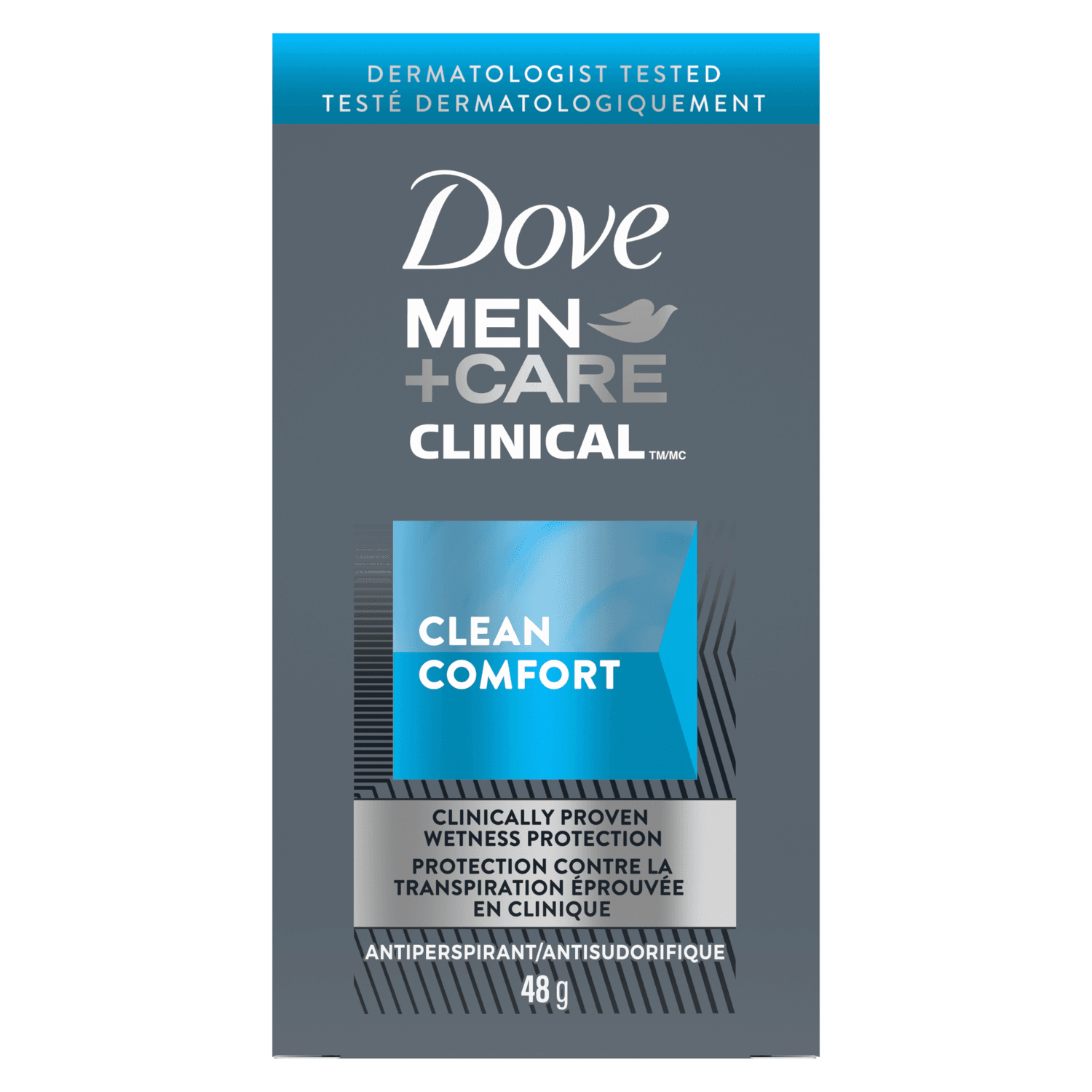 استیک ضدتعریق آقایان داو کلینیکال اصل تولید کانادا Dove Clean Comfort, men care — تصویر ۵