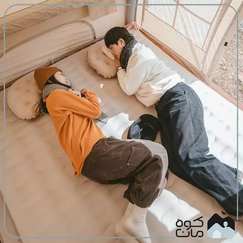 تشک بادی 2 نفره+ پمپ باد نیچرهایک مدل CNH22DZ024 — تصویر ۷