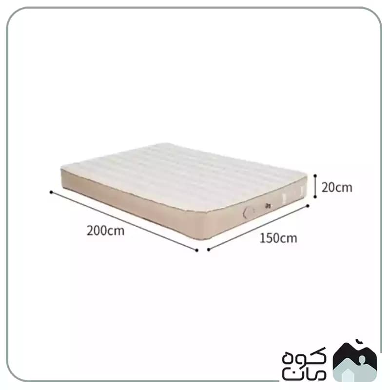 تشک بادی 2 نفره+ پمپ باد نیچرهایک مدل CNH22DZ024 — تصویر ۲