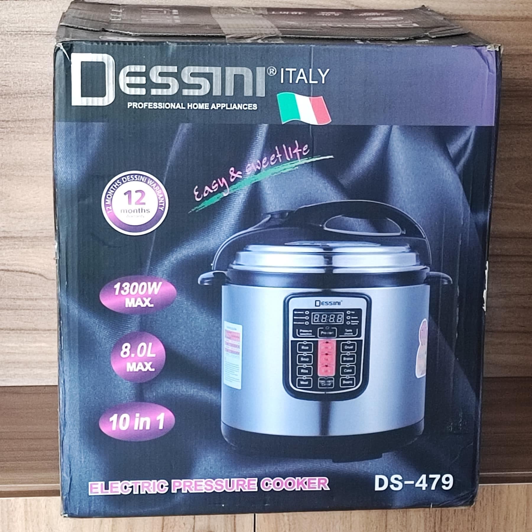 زودپز و مولتی کوکر دسینی مدل DS-479 — تصویر ۱۱