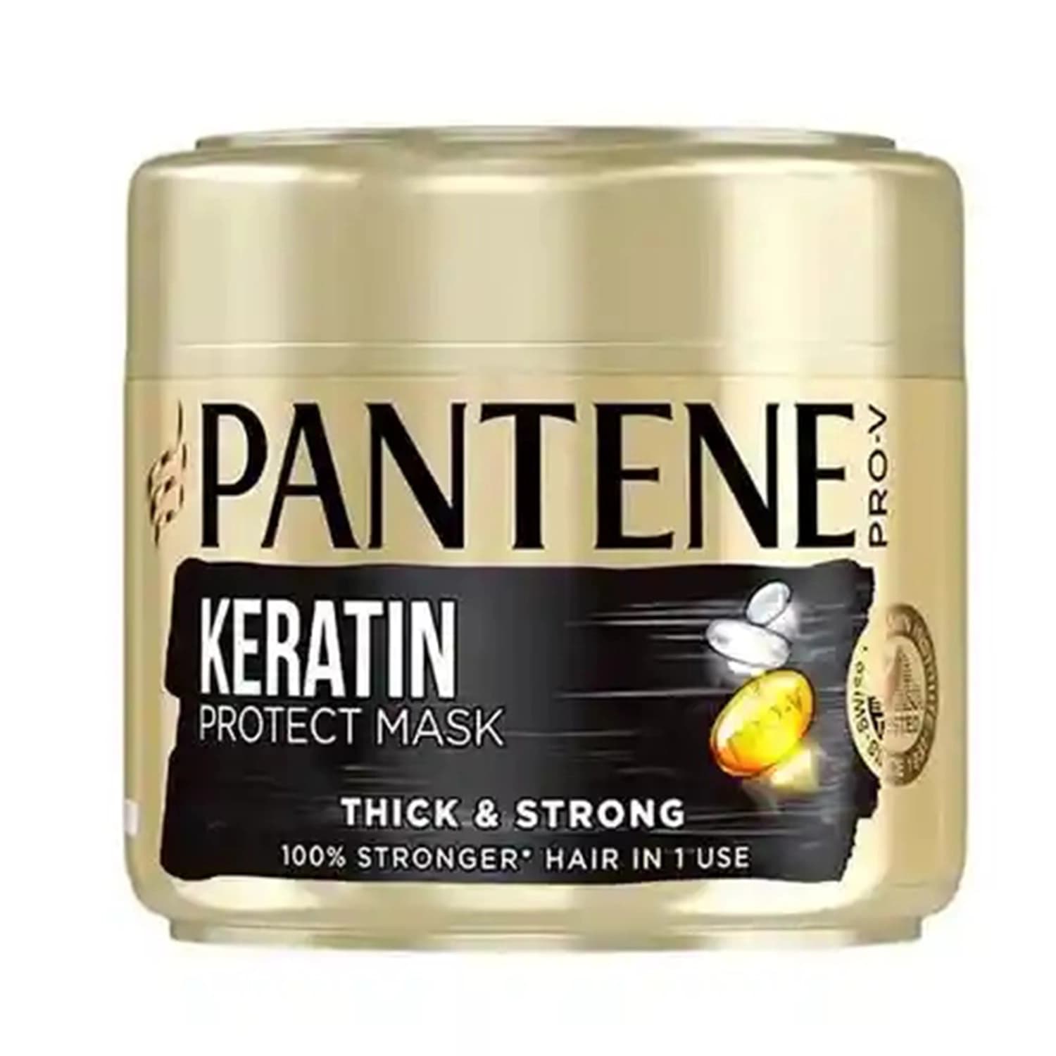 ماسک مو کراتینه ایتالیایی پنتن Pantene Pro-V Keratin Protect مناسب موهای نازک و ضعیف — تصویر ۲