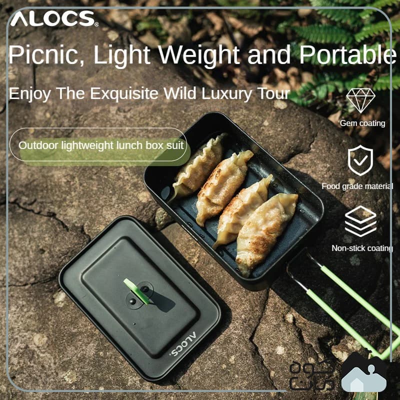 ست ظروف غذای کمپینگ آلوکس مدل ALOCS TW-140-CS — تصویر ۷