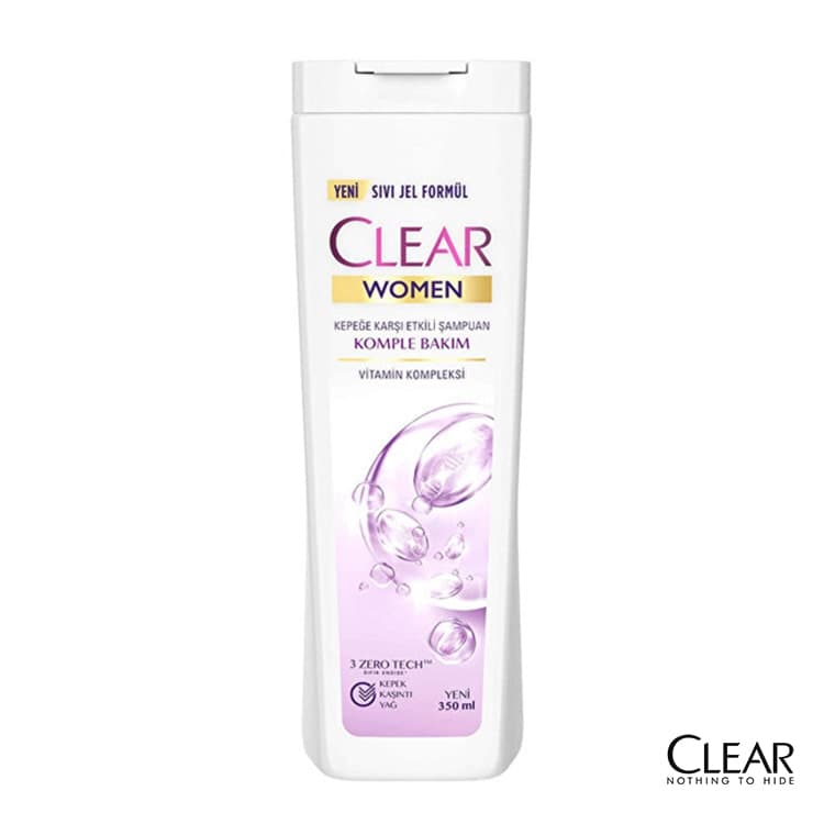شامپو ضد شوره کلییر زنانه برای مو های معمولی Clear — تصویر ۳