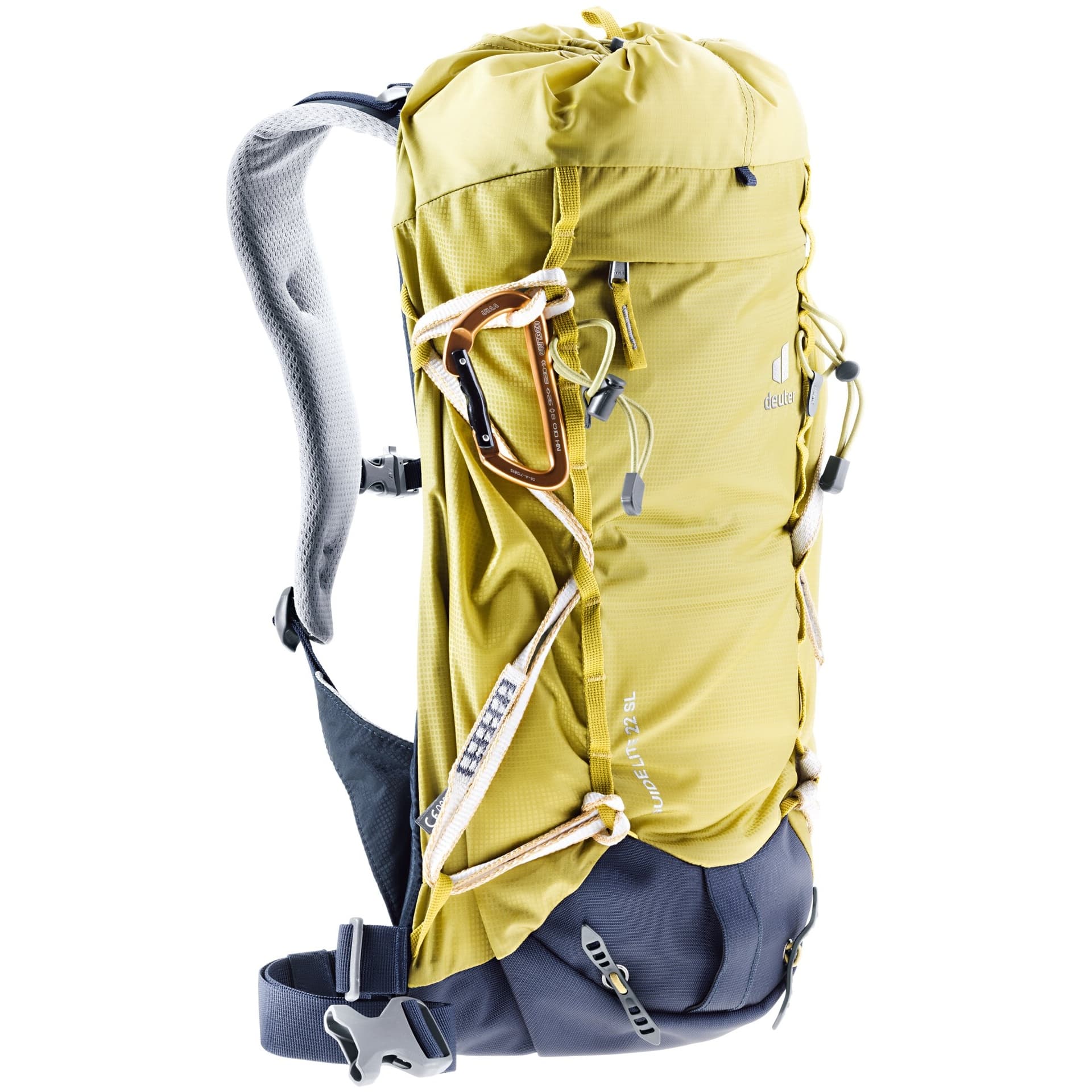 کوله پشتی 22 لیتری دیوتر مدل DEUTER GUIDE LITE 22 SL زرد — تصویر ۱۲