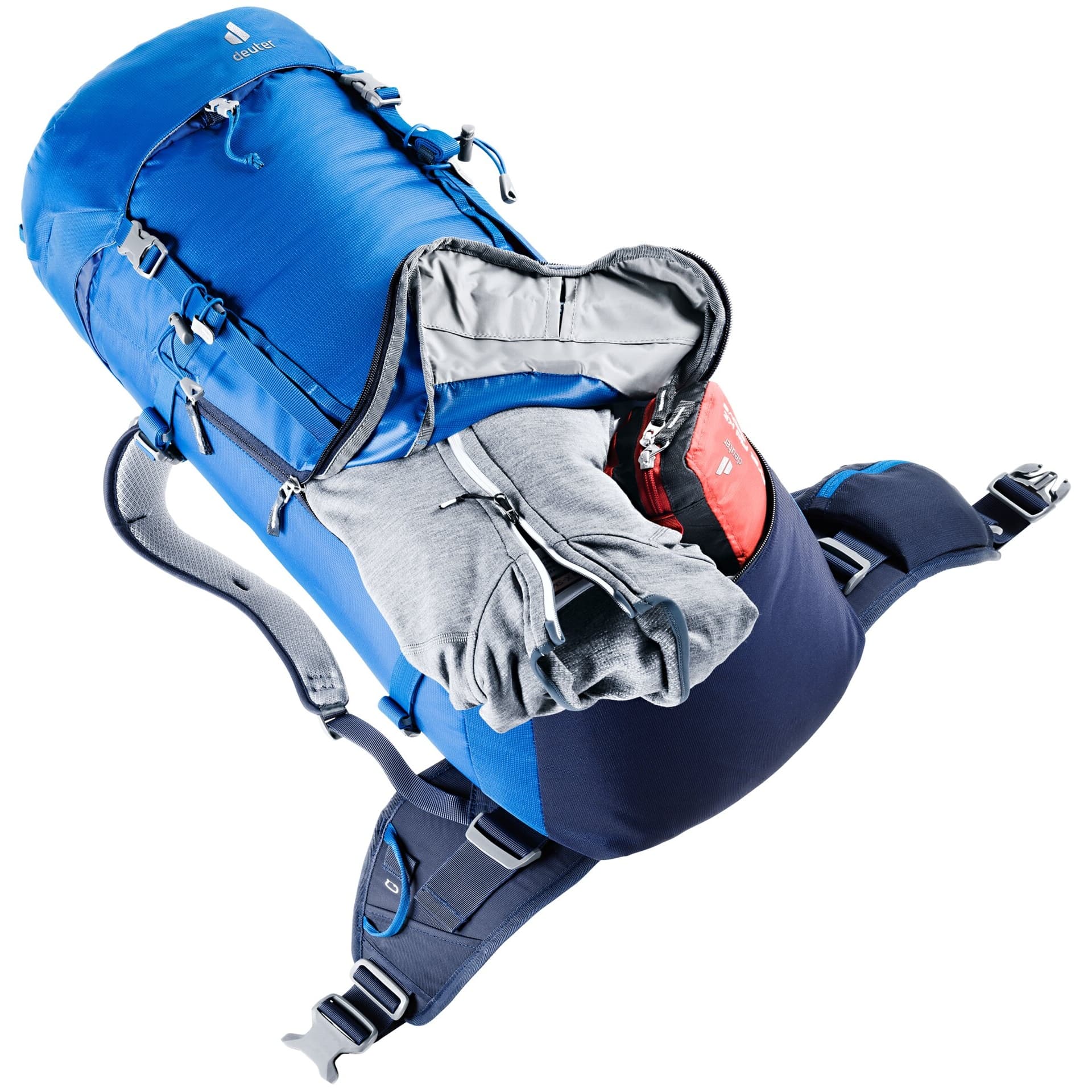 کوله پشتی 34 لیتری دیوتر مدل DEUTER +GUIDE 34 آبی — تصویر ۳
