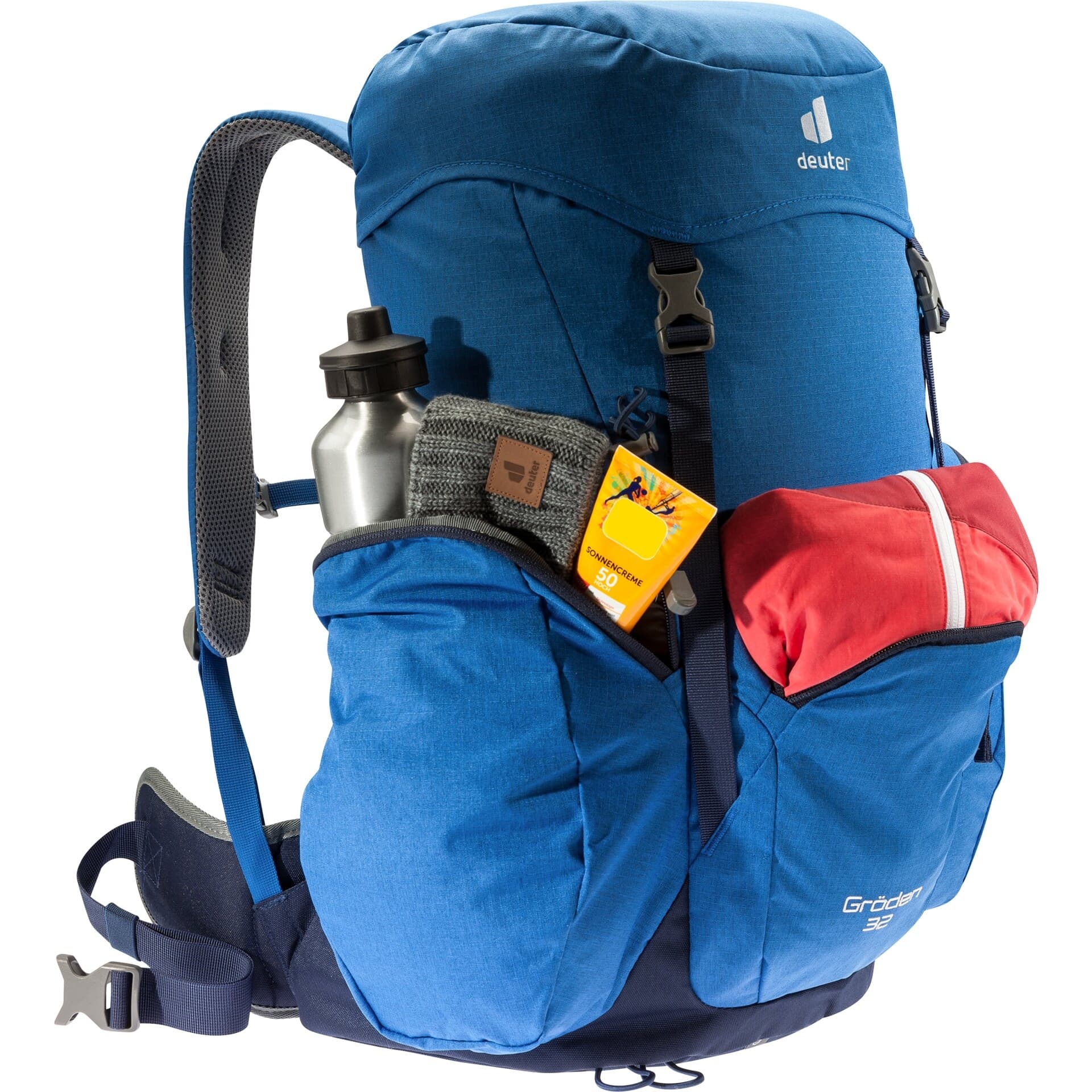 کوله پشتی 32 لیتری دیوتر مدل DEUTER GRÖDEN 32 آبی — تصویر ۸