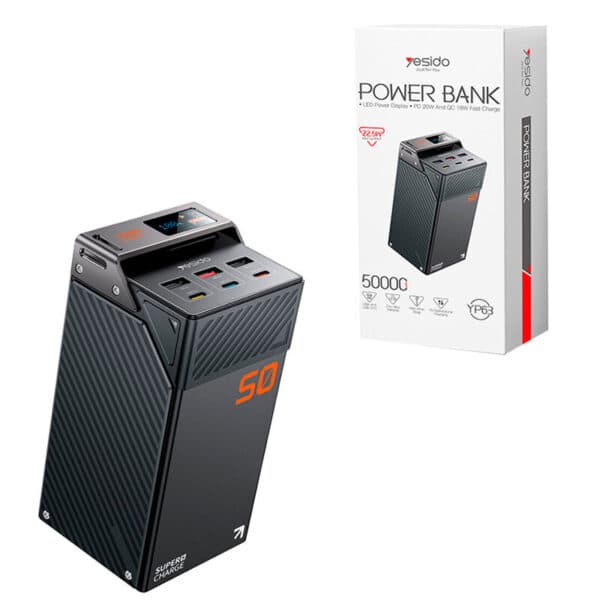 پاور بانک 50000 یسیدو YP63 — تصویر ۹