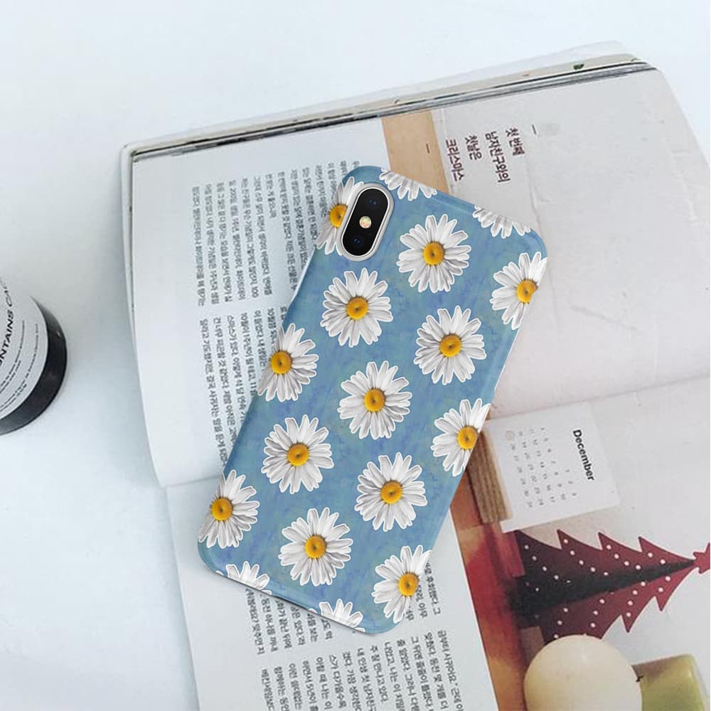 قاب گوشی blue floral طرح گل آبی case10627 — تصویر ۶