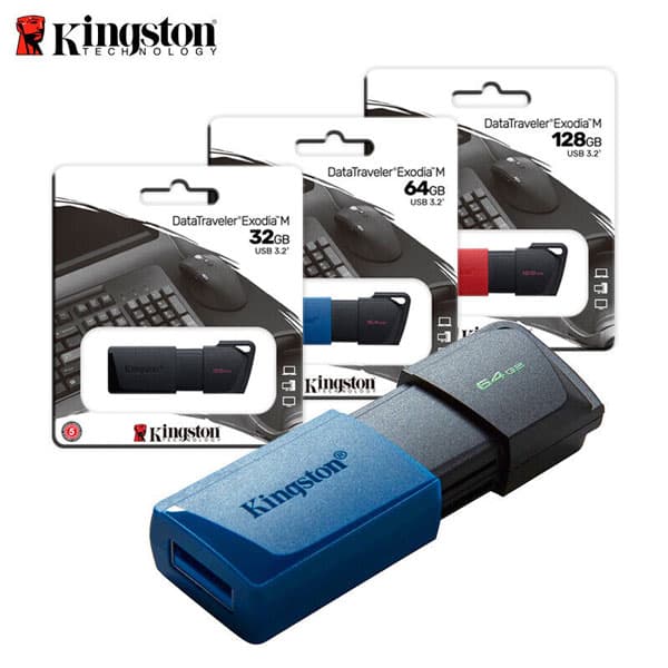فلش مموری کینگستون KINGSTON مدل DTXM ظرفیت 128 گیگابایت — تصویر ۴