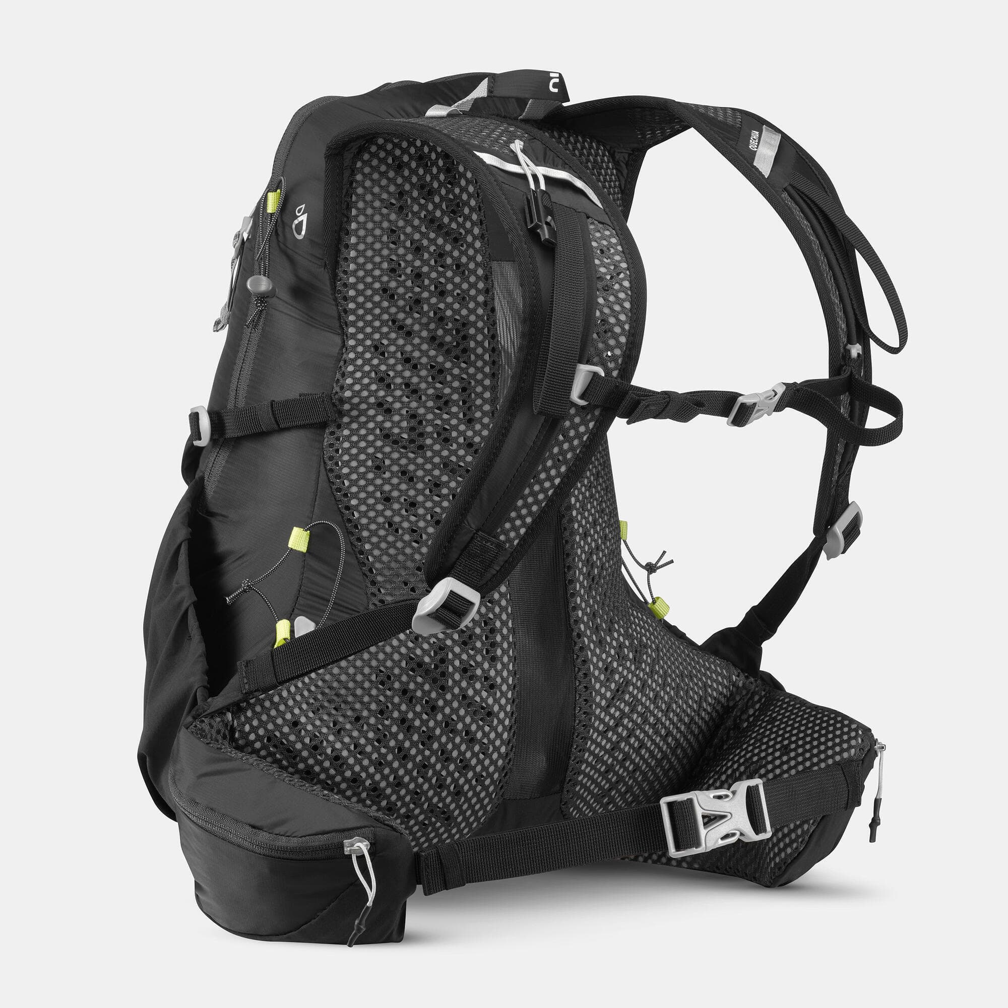 کوله پشتی 17 لیتری کچوا مدل QUECHUA FH500 مشکی — تصویر ۲