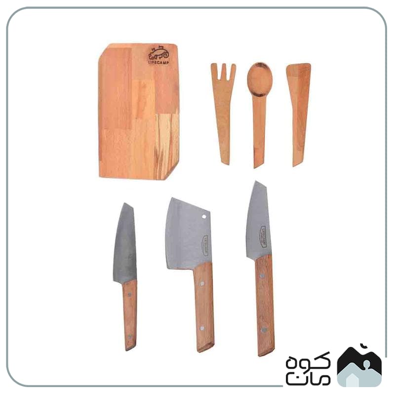 ست چاقو لایف کمپ مدل 7 تکه ژاپنی کد 45829 — تصویر ۷
