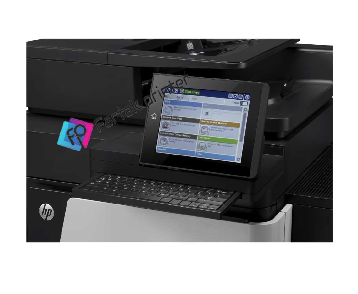 پرینتر ایستاده اچ پی HP MFP M830 استوک — تصویر ۹
