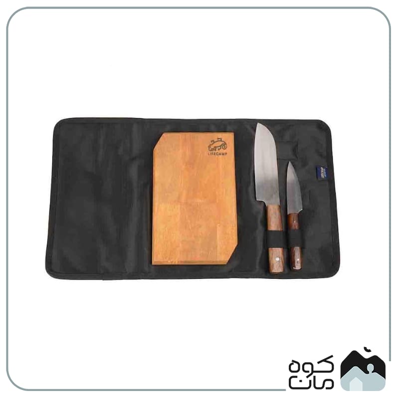 ست چاقو لایف کمپ مدل 3 تکه صربستانی کد 45815