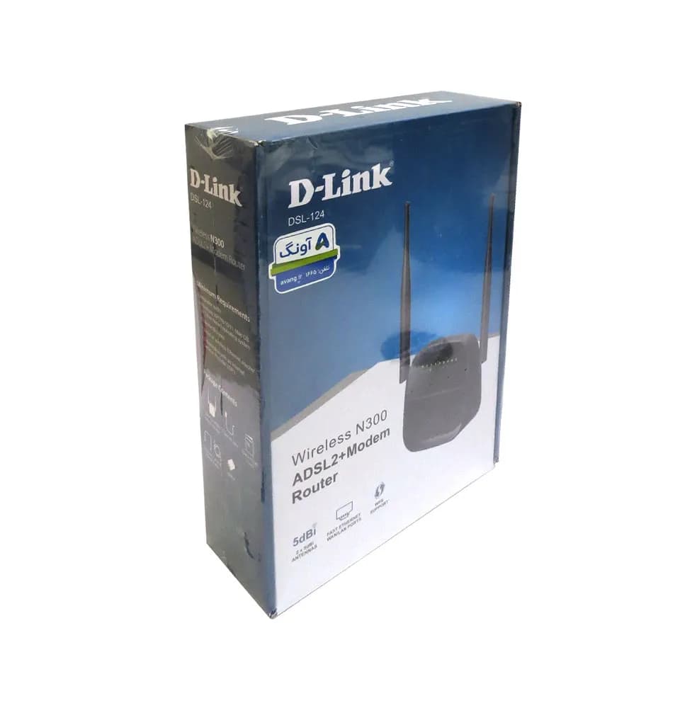 مودم D-link مدل DSL-124 — تصویر ۴