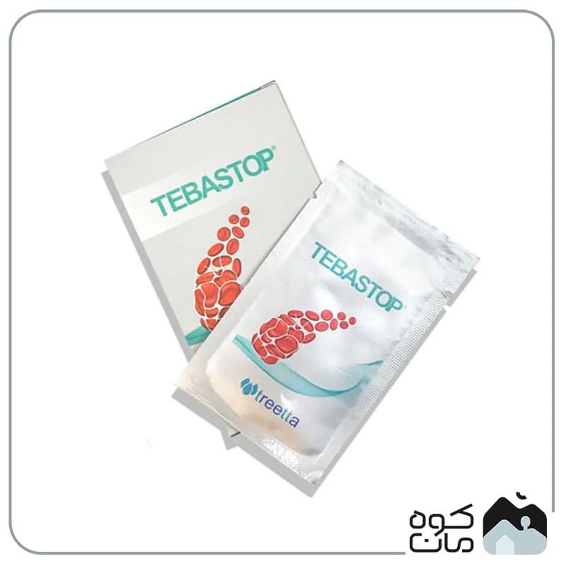 پودر بند آورنده سریع خون ریزی تریتا مدل TEBA STOP یک گرم — تصویر ۲