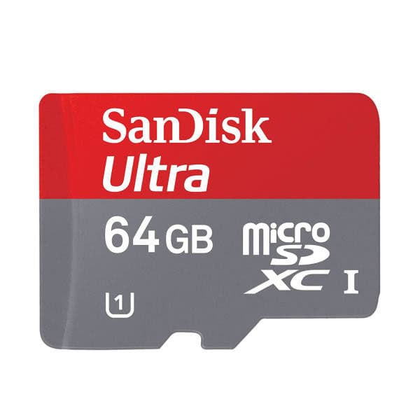 کارت حافظه microSDXC سن دیسک مدل Ultra A1 کلاس 10 استاندارد UHS-I سرعت 140MBps ظرفیت 64 گیگابایت