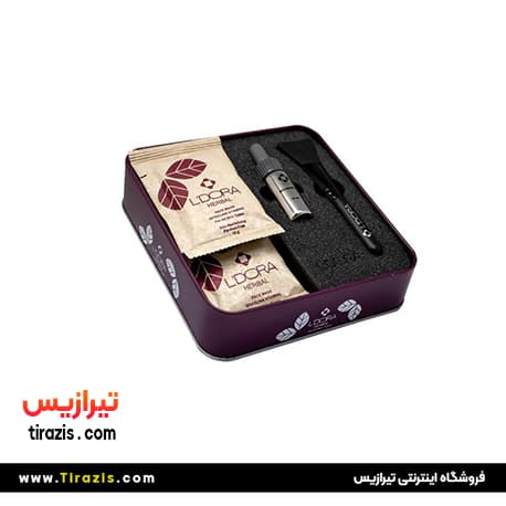 ماسک پودری اسپیرولینا ویتامینه لدورا هربال ۶ عددی — تصویر ۸