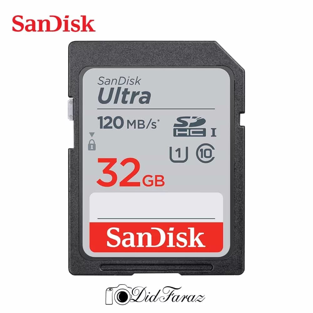 کارت حافظه SDHC سن دیسک مدل Ultra کلاس 10 استاندارد UHS-I U1 سرعت 120MBps ظرفیت 32 گیگابایت — تصویر ۵