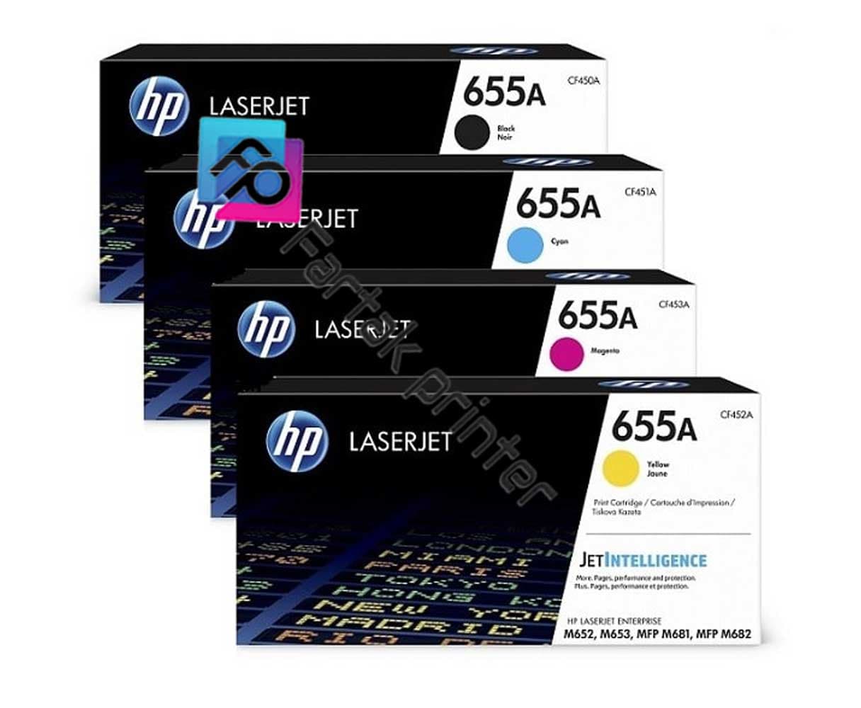 تونر کارتریج رنگی اچ پی HP 655a — تصویر ۴