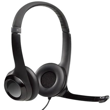 هدست با سیم لاجیتک مدل H390 — تصویر ۴